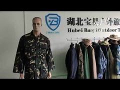 BDU military clothing